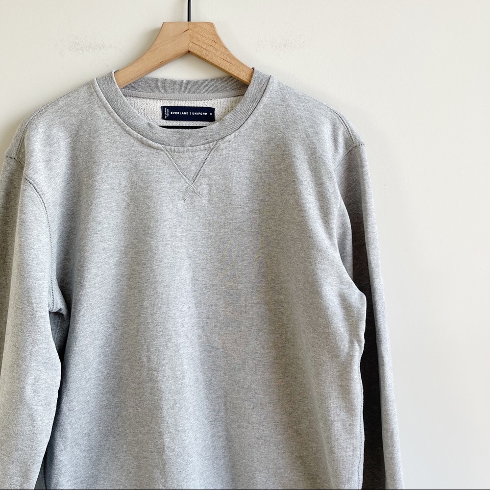 Everlane | Men’s Everyday Gray Crew Sweater sz M